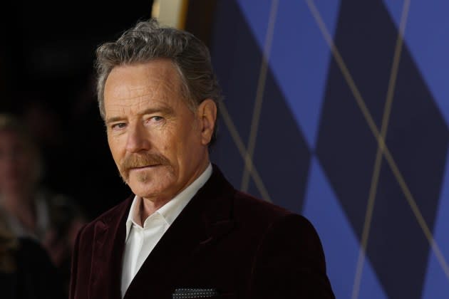 Bryan Cranston at the premiere of 'Argylle.' - Credit: Mike Marsland/WireImage/Getty Images