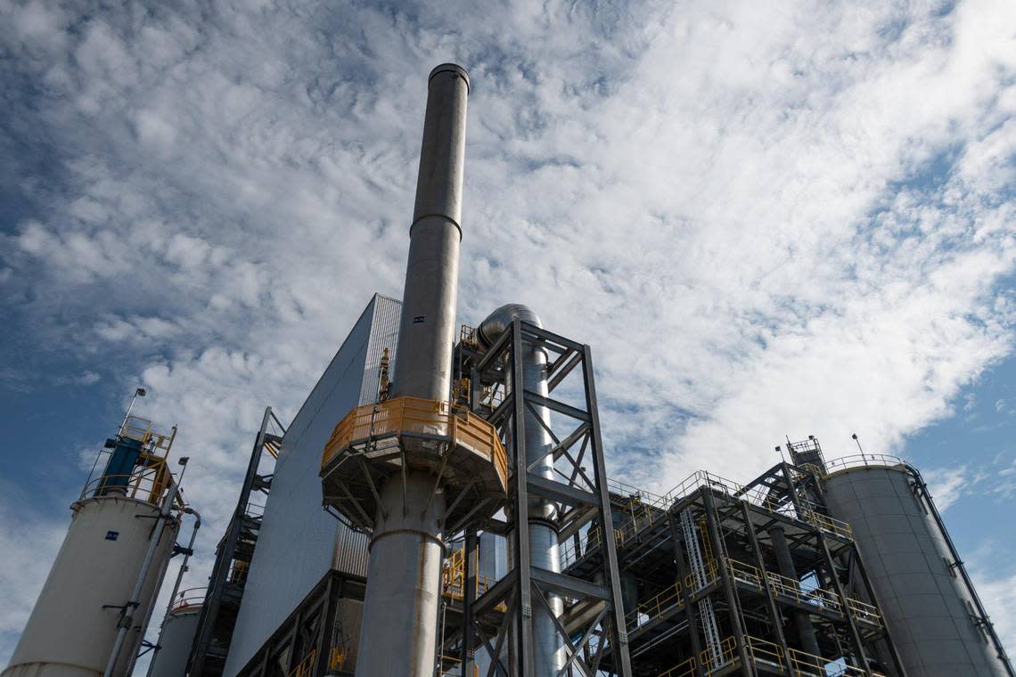 Duke Energy’s coal ash recycling plant in Salisbury is one of three such sites across North Carolina.