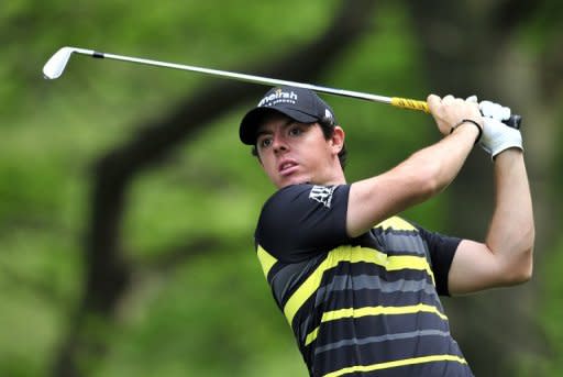 Two straight missed cuts at prestigious events, the US tour's Players Championship and the European Tour's BMW PGA Championship at Wentworth, have seen Rory McIlroy, seen here on May 24, surrender the world number one ranking