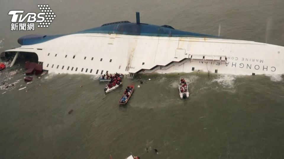 世越號是南韓死傷最慘重的船難事件。（圖／達志影像美聯社）