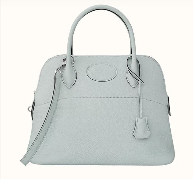 Hermes Bag bolide 31 Year 2004 In Light Blue Leather Auction