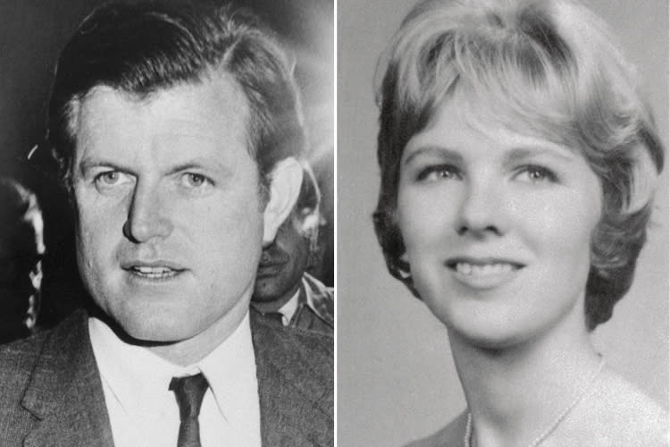 From left: Sen. Ted Kennedy and Mary Jo Kopechne | Getty (2)