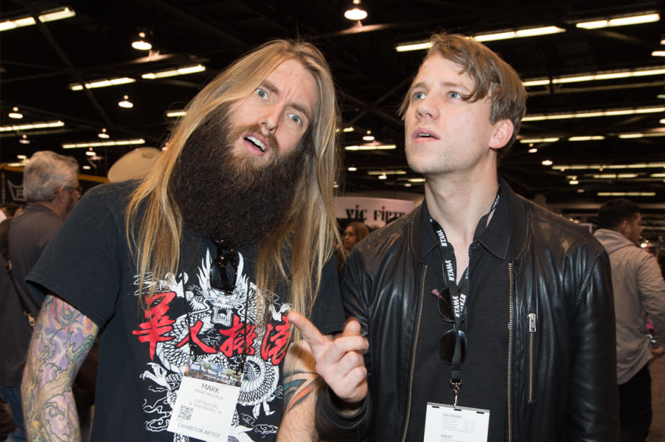 Mark Heylum (Suicide Silence) and Billy Billy Rymer (Dillinger Escape Plan)