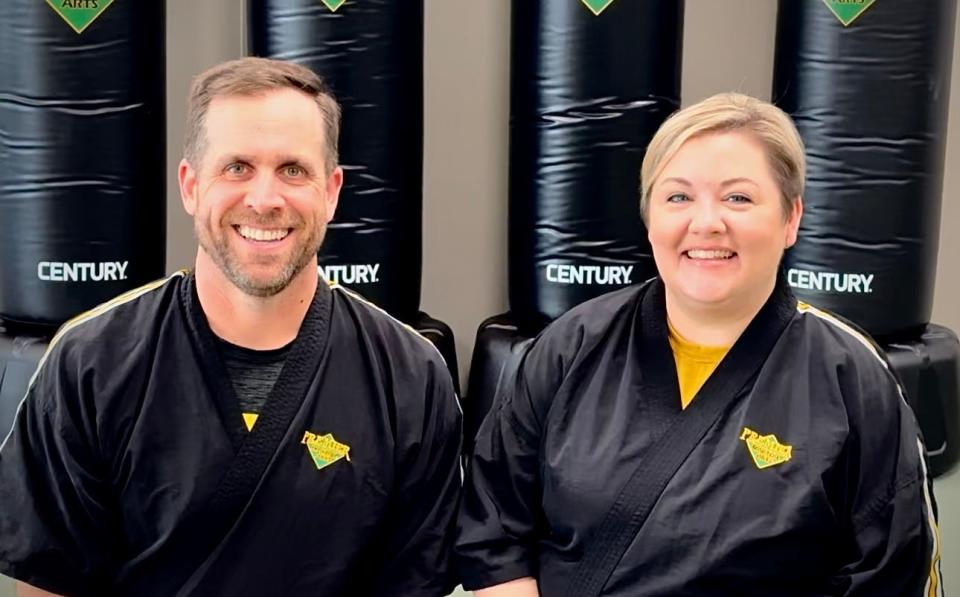 Luke and Andrea Myers have found a calling with Premier Martial Arts.