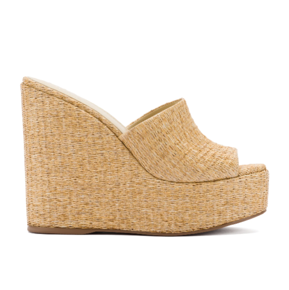 <p><a href="https://go.redirectingat.com?id=74968X1596630&url=https%3A%2F%2Flarroude.com%2Fproducts%2Fsepia-larroude-jennifer-fisher-wedge-mule-raffia&sref=https%3A%2F%2Fwww.harpersbazaar.com%2Ffashion%2Ftrends%2Fg44211798%2Fmost-comfortable-wedge-sandals%2F" rel="nofollow noopener" target="_blank" data-ylk="slk:Shop Now;elm:context_link;itc:0;sec:content-canvas" class="link ">Shop Now</a></p><p>x Jennifer Fisher Wedge Mule</p><p>larroude.com</p><p>$350.00</p><span class="copyright">larroude.com</span>