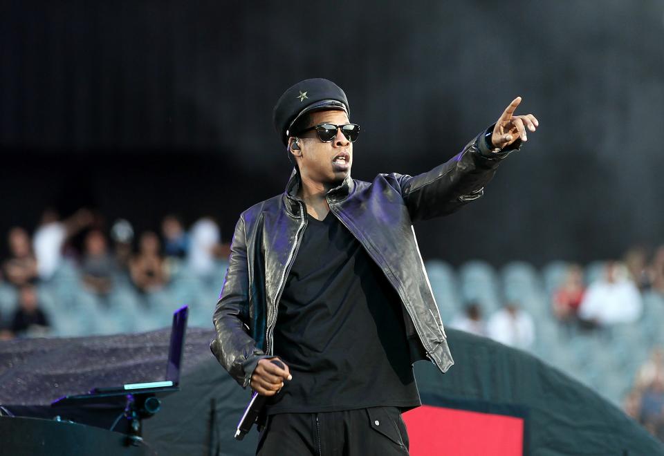 <b>Jay-Z, rapper / entrepreneur</b><br><br> Born Shawn Carter in a notorious Brooklyn housing project, Jay-Z attended Westinghouse Career and Technical Education High School but never graduated. In his late 20s, his rap career flourished and he went on to become one of the most financially-successful musicians in North America, thanks to a number of business ventures including the Rocawear clothing brand.