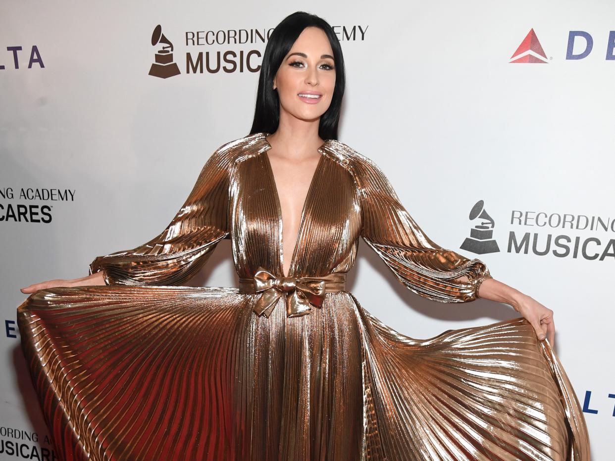 Kacey Musgraves attends MusiCares Person of the Year honoring Dolly Parton