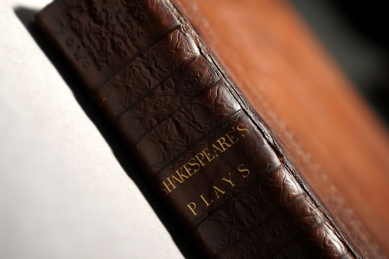 A 1663 rare first folio of 36 Shakespeare works sold in New York