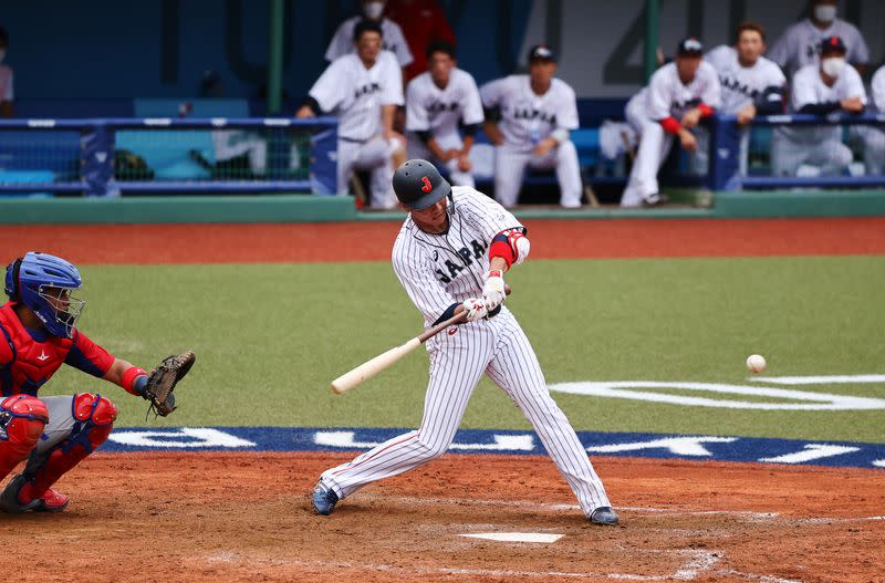 Baseball - Men - Opening Round - Group A - Dominican Republic v Japan