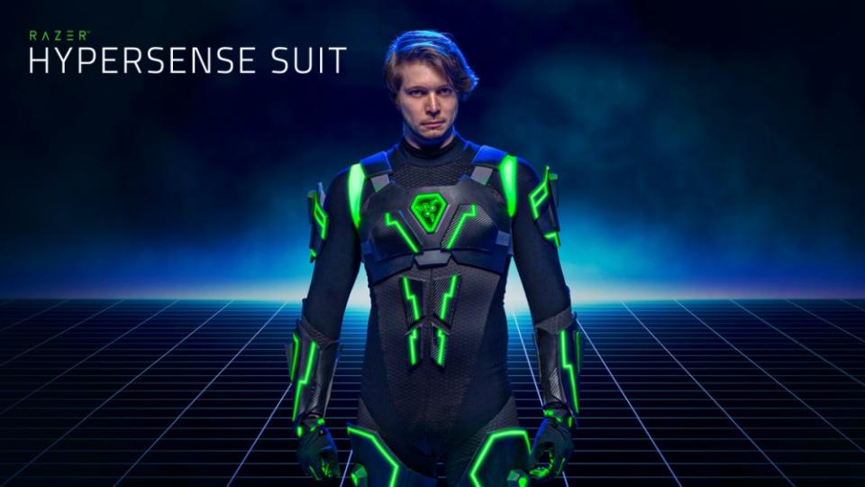 Razer揭曉鎖定元宇宙全身沉浸觸覺體驗的HyperSense Suit套件