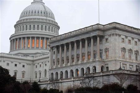 The Capitol Building stands in Washington December 17, 2012. REUTERS/Joshua Roberts