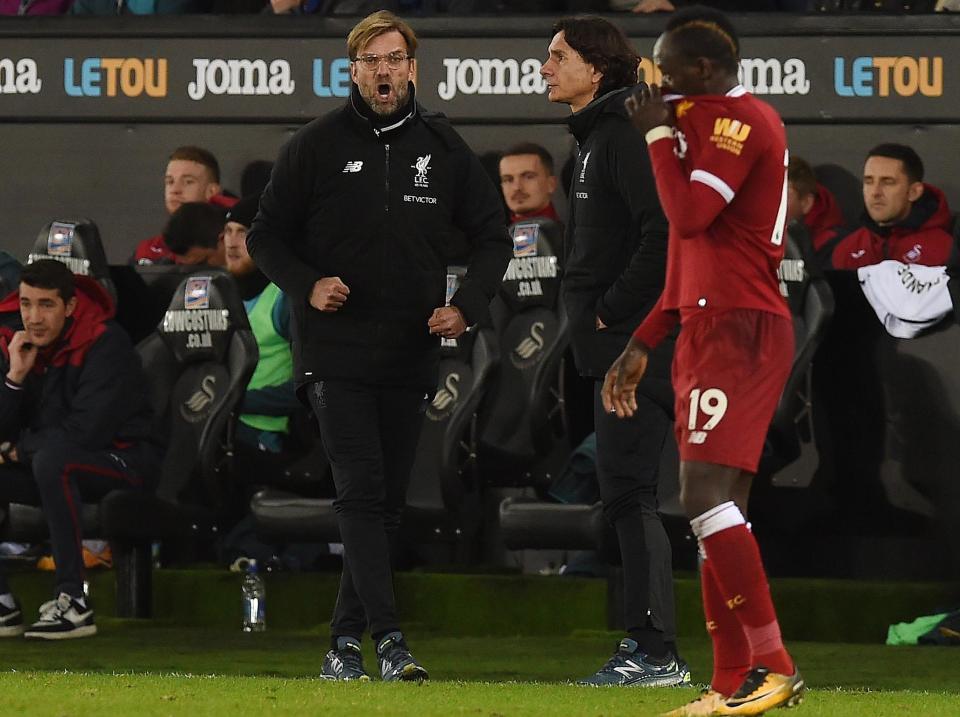 Jurgen Klopp leaves Swansea having picked two fights and lost them both