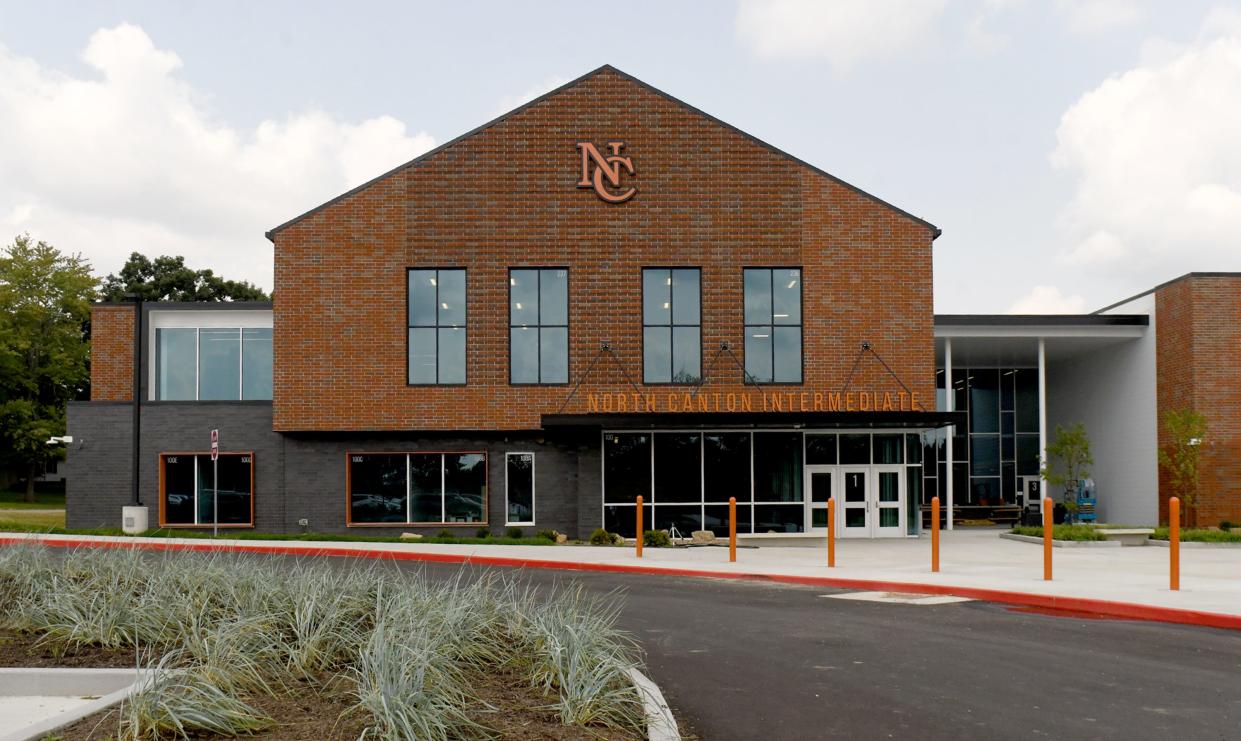 North Canton City Schools prepares to begin the school year with two new school buildings including North Canton Intermediate School.Monday, August 21, 2023.