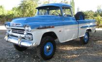 <p>Back in the 1950s, Chevy and GMC didn't offer in-house-designed 4WD pickup trucks. But Dodge had been building its trucks with 4WD since the 1940s. So the Northwest Auto Parts Company (Napco), an engineering and fabrication firm from Minnesota, began to produce conversion kits that could transform GMC and Chevy trucks (as well as Fords) into 4WD trucks.</p><p>By 1957, both manufacturers were installing Napco Powr-Pak 4WD conversions directly on the assembly line. Once the OEM manufacturers began building their own 4WD trucks in the 1960s, the Napco conversions were no longer needed. Today, Napco trucks are rare and highly desirable collectables with a strong owner's group. This 1959 Chevy 3100 sold at a 2008 Barrett-Jackson auction for a whopping $72,600.</p>