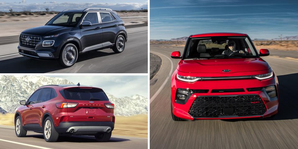 2019-2020 Non-Hybrid Crossovers and SUVs With the Highest MPG