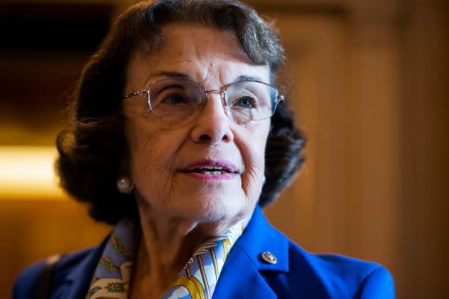 California Sen. Dianne Feinstein has reportedly shown signs of short-term memory loss that could affect whether she finishes out her term.  (Photo: Tom Williams via Getty Images)