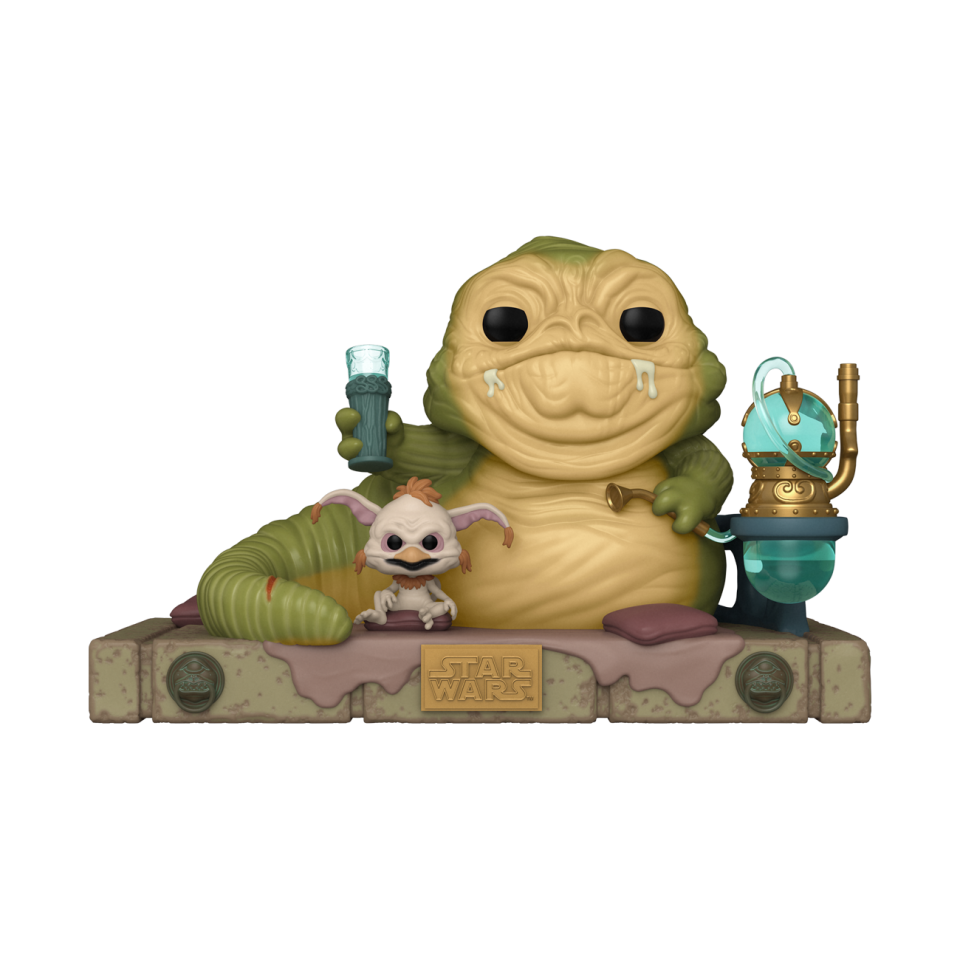 Pop! Movie Moment: Return of the Jedi 40th Anniversary: Jabba with Salacious Crumb. (Photo: Courtesy of Funko)