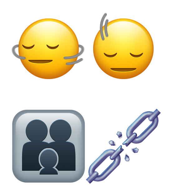 目前Apple預計會在9月審核並微調新上架的表情符號 Photo Via:emojipedia