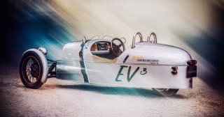 Morgan EV3 electric 3 Wheeler prototype