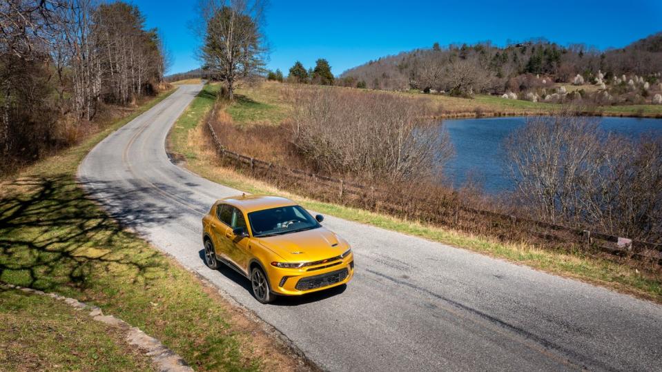 <p>The GT's claimed top speed: 140 mph.</p>