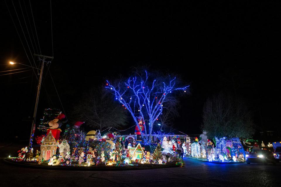 Madison's Indian Pines Lane Christmas Display will be featured in the upcoming reality show series The Great Christmas Light Fight.
