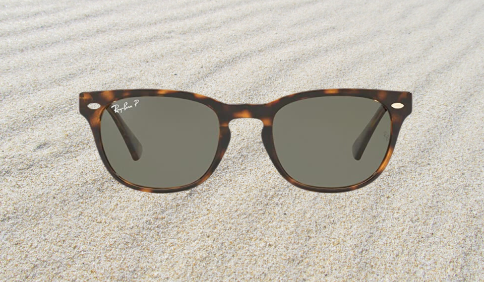 Ray-Ban Wayfarer sunglasses with tortoise shell rim