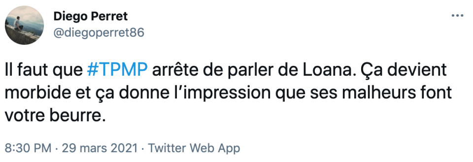 Après l’overdose de Loana, un invité de TPMP choque la Toile 