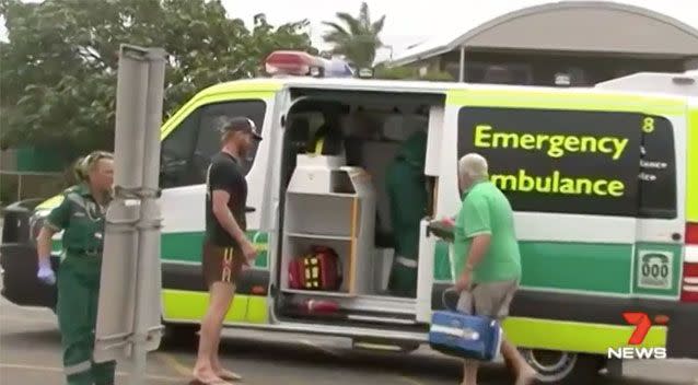 The woman was rushed to Tumby Bay Hospital but could not be saved.