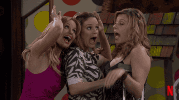 D.J., Kimmy, and Stephanie in "Fuller House"