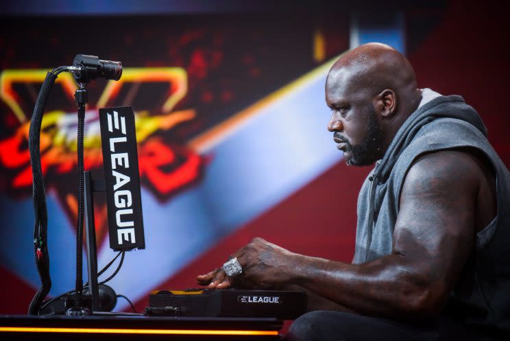 NBA Hall of Famer Shaquille O'Neal set to compete in Street Fighter V on ELeague.