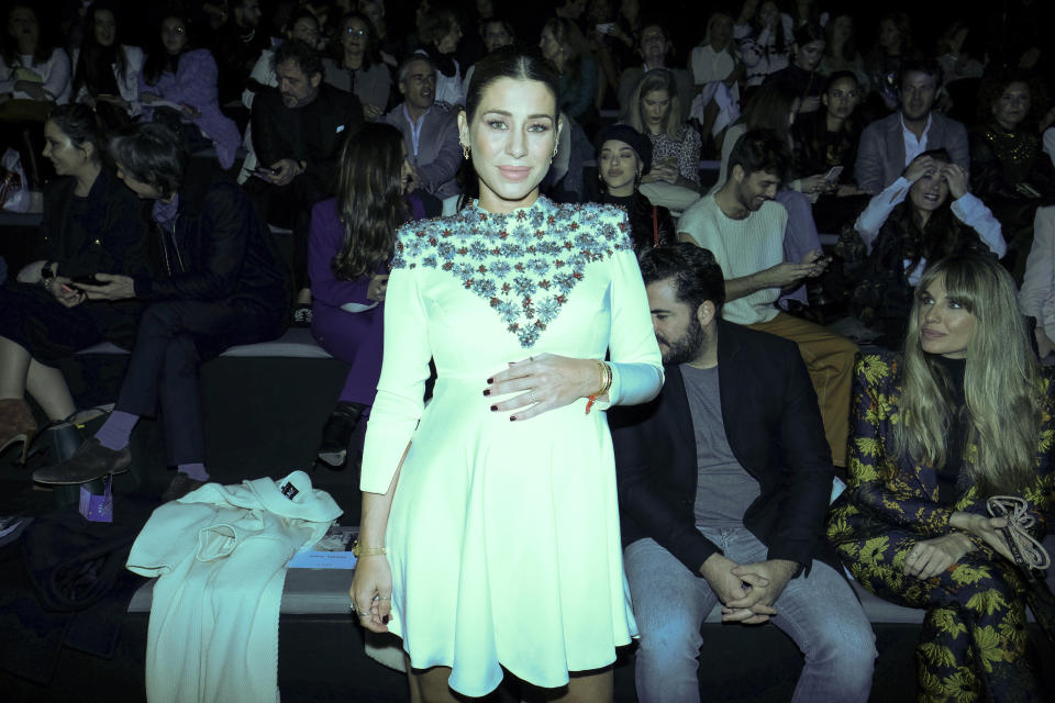 Elena Tablada  during in fashion show during Mercedes Benz Fashion Week Madrid Autumn/Winter 2020-21 on January 30, 2020 in Madrid, Spain (Photo by Oscar Gonzalez/NurPhoto via Getty Images)