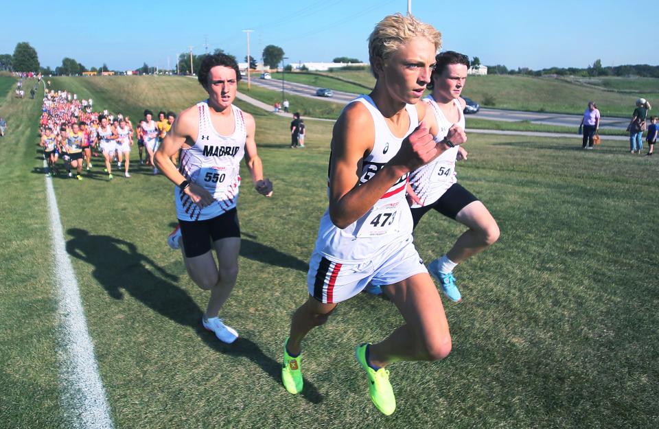 Gilbert freshman Logan Bleich is hoping his success on the cross country course as part of the Tigers' 2023 3A boys state championship team translates onto the track for the 2024 boys track season.