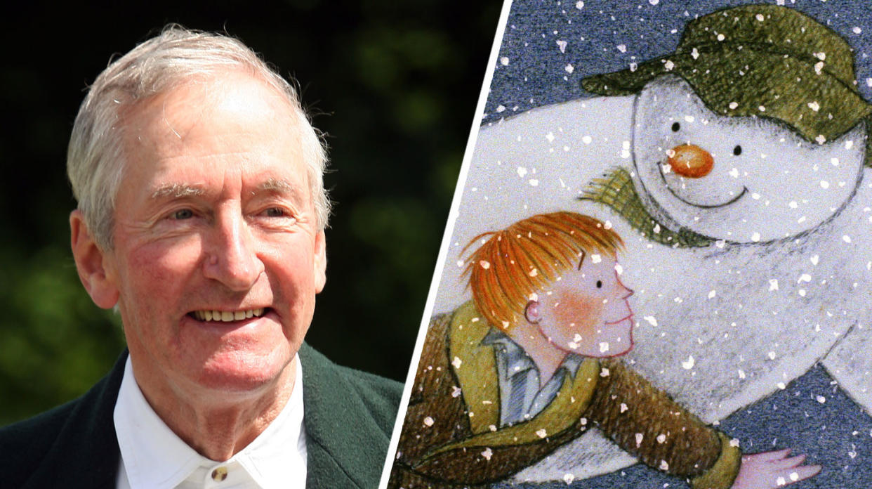 Raymond Briggs was the author of the perennial festive favourite The Snowman. (Getty/TVC)