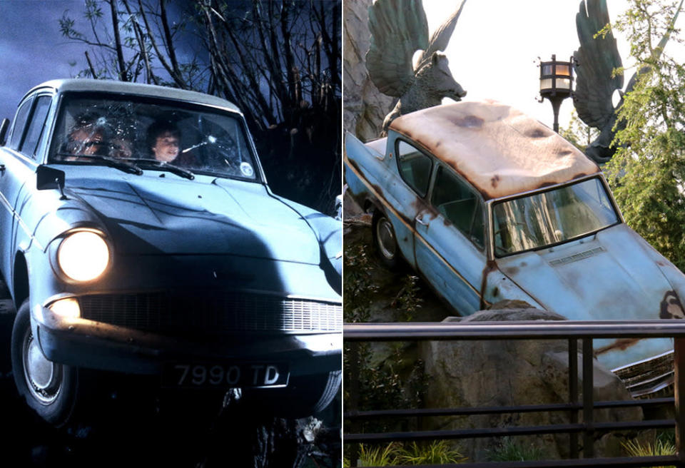 Weasleys’ Flying Ford Anglia