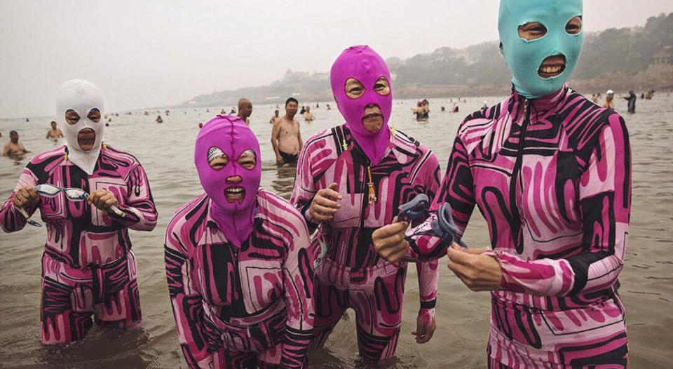 Meet the ‘facekini’