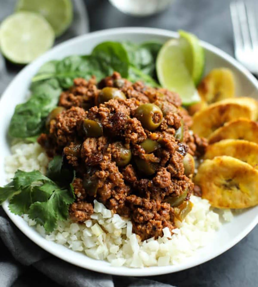 Picadillo from The Real Food Dietitians