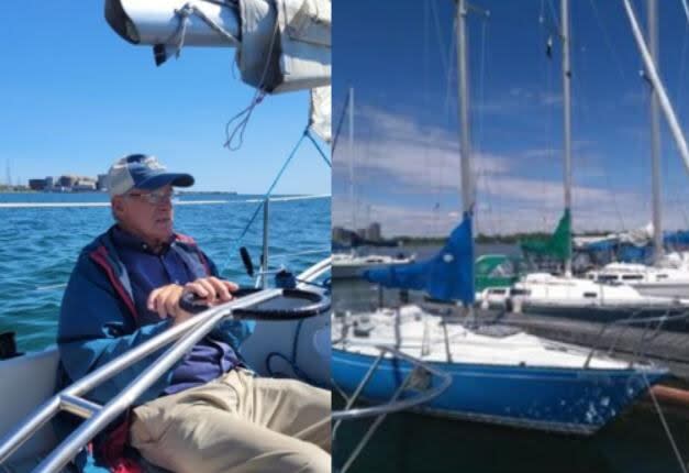 Durham police say 87-year-old Manfred left his home Friday and was last seen at Frenchman's Bay Marina in Pickering where he boarded his sailboat at approximately 12:30 p.m.  (Durham Regional Police - image credit)
