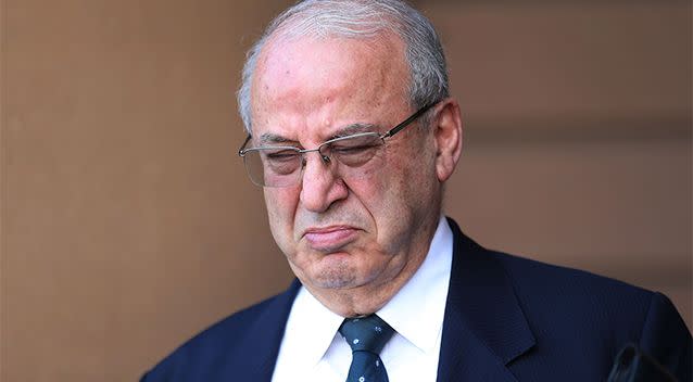 Disgraced Labor powerbroker Eddie Obeid once boasted there was less than a one per cent chance he would be convicted. Photo: AAP