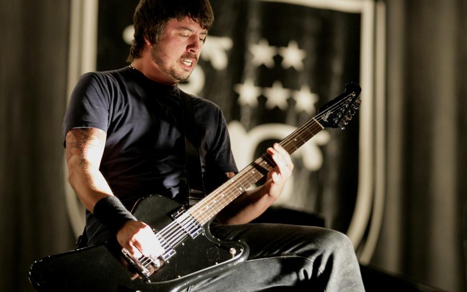 Dave Grohl performing at Isle of Wight Festival in 2006 - Philip Hollis