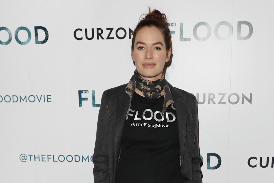 LONDON, ENGLAND -  JUNE 14:    Lena Headey attends a special screening of "The Flood" at The Curzon Mayfair on June 14, 2019 in London, England.  (Photo by David M. Benett/Dave Benett/WireImage)