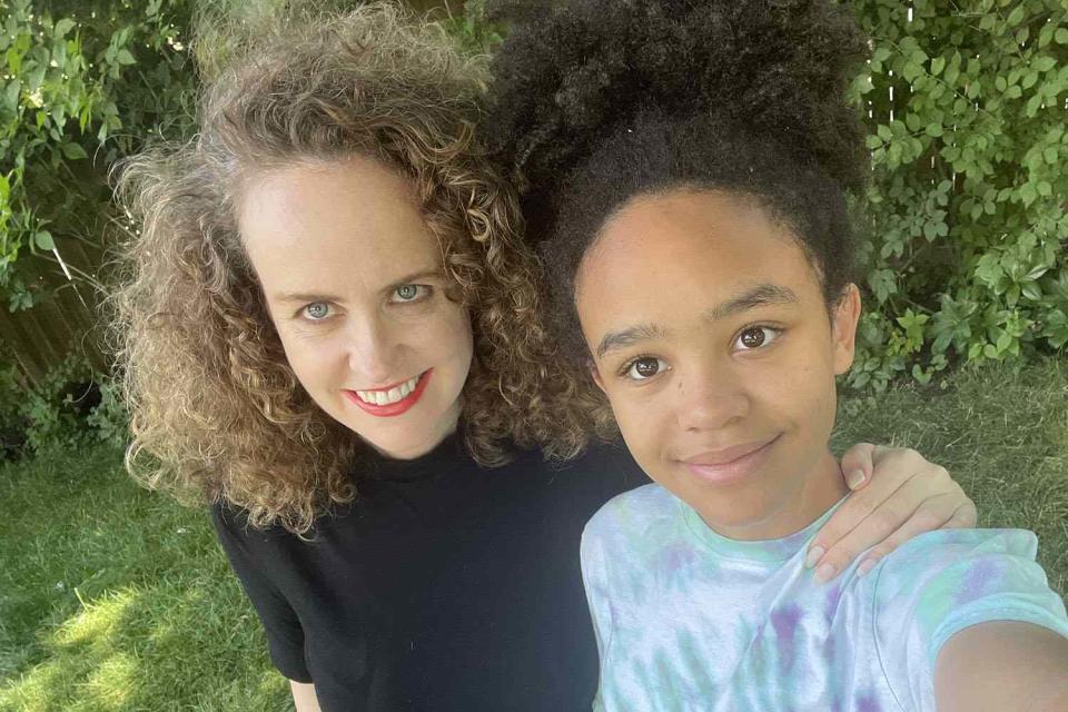 <p>Mary MacCarthy</p> Mother who was accused by Southwest of trafficking her biracial daughter files federal discrimination suit.
