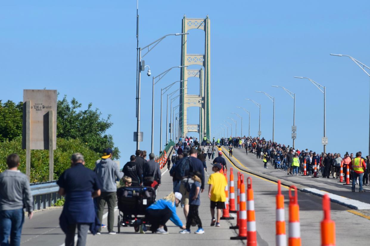 Thousands expected at annual Mackinac Bridge Walk on Labor Day