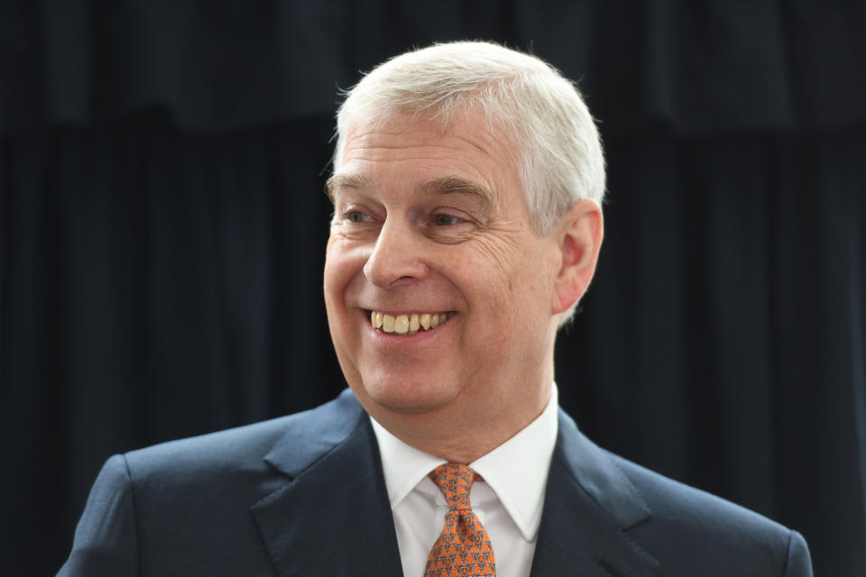 The Duke of York visits the Royal National Orthopaedic Hospital in London to open the new Stanmore Building.