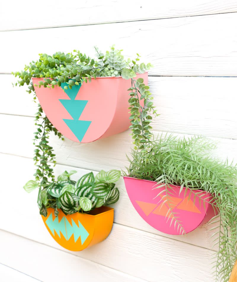 best backyard decor wall planters