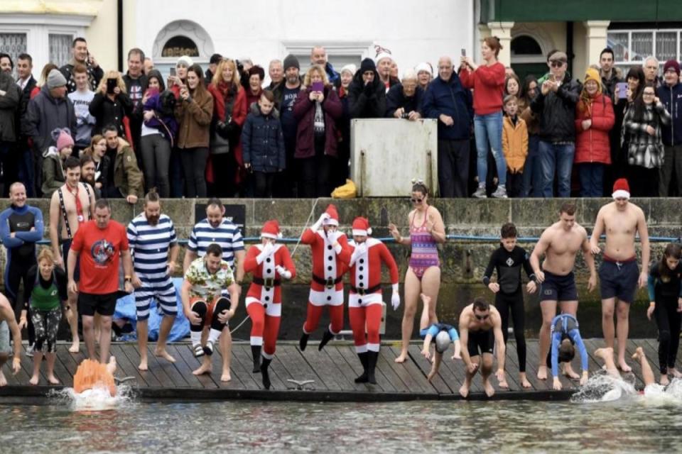 Weymouth Christmas Day swim to go ahead All you need to know