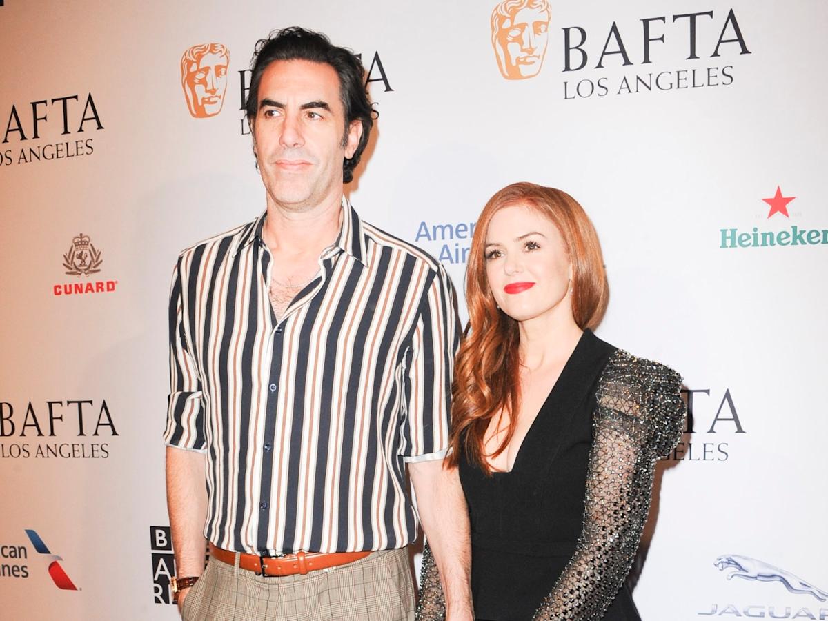 Sacha Baron Cohen Is Allegedly ‘Furious’ at Isla Fisher Over Her Latest Comments About Him - Yahoo Entertainment