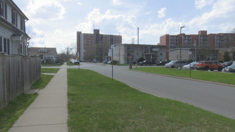 Erskine Street at Strabane Avenue in Windsor's Ward 5.