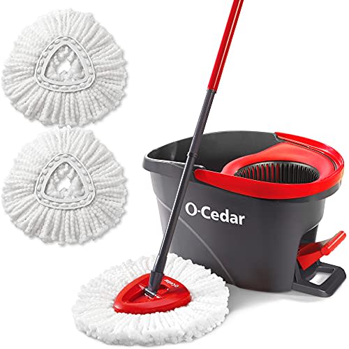 O-Cedar EasyWring Microfiber Spin Mop & Bucket (Amazon / Amazon)