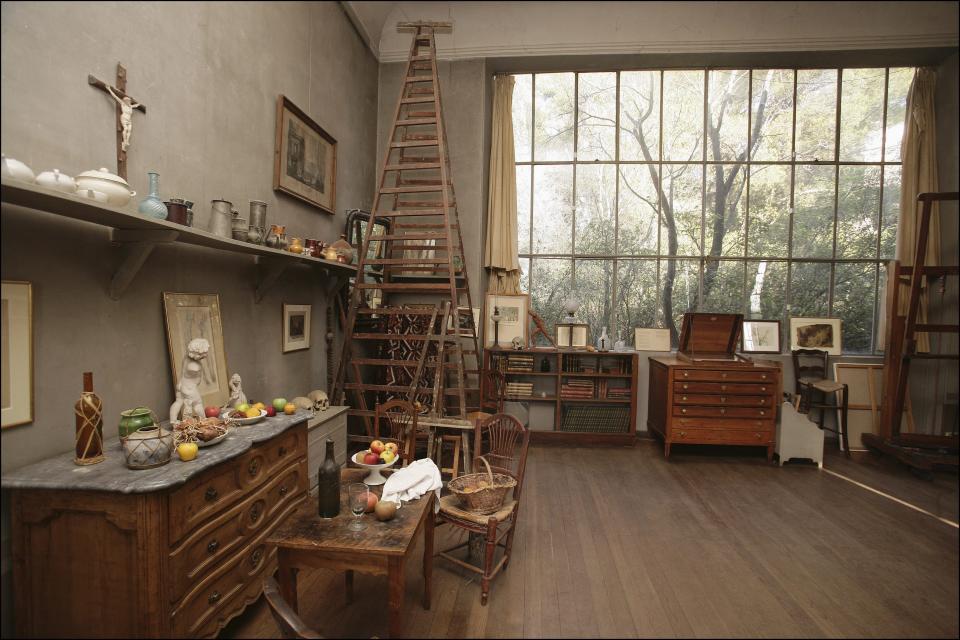 Paul Cezanne’s studio, which is open to the public for visits.