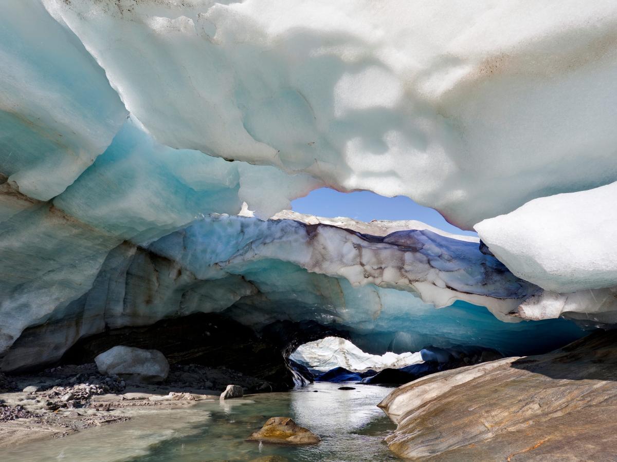 A decades-old corpse was found in a melting Austrian glacier. Police identified the man using a preserved driver's license found in his backpack.